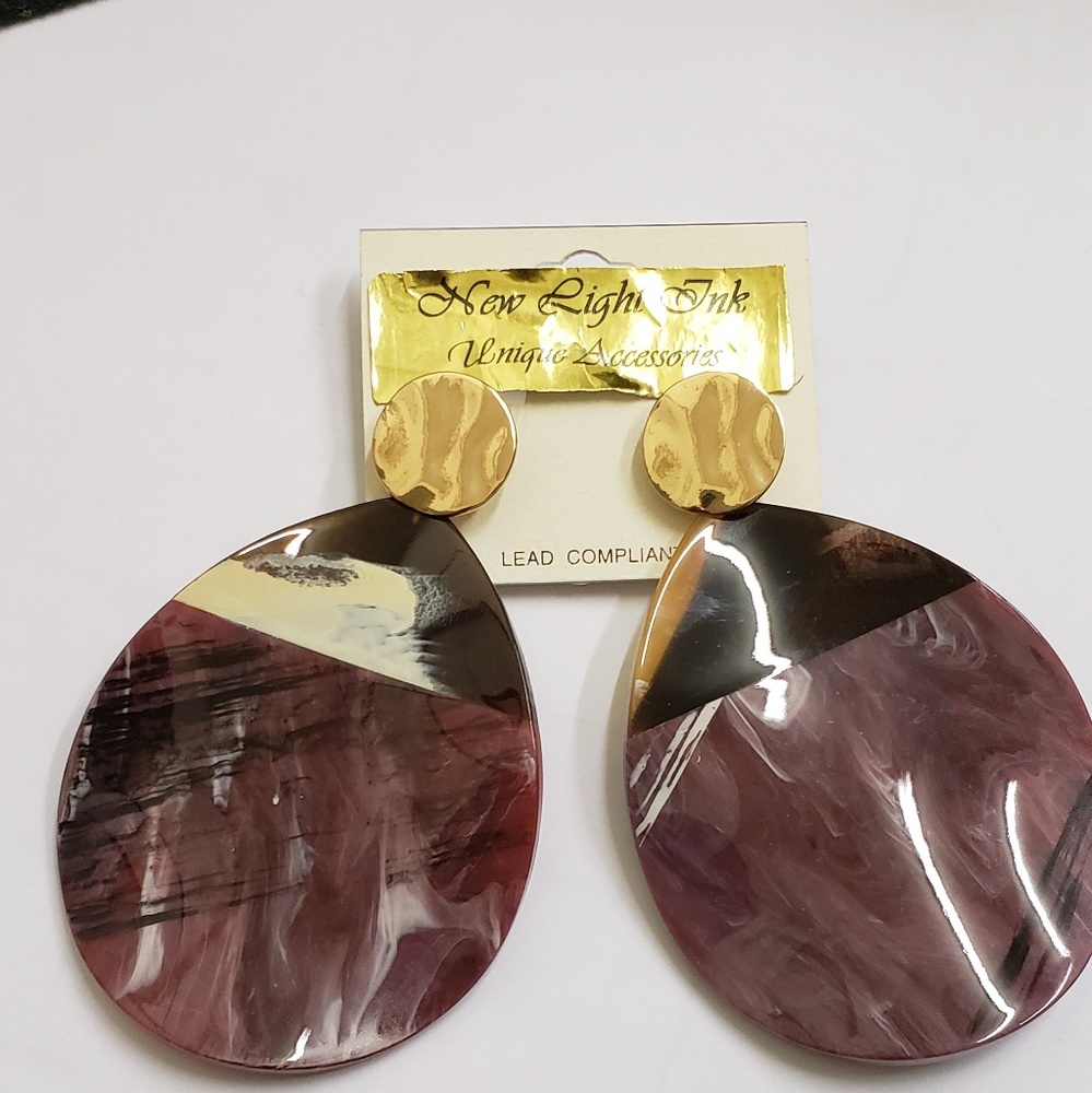New light ink Designer Earrings